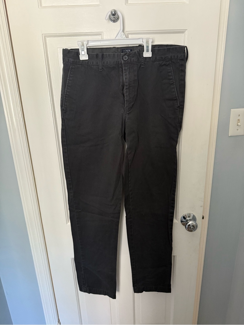 Male JCREW the sutton navy pants size 32 x 34